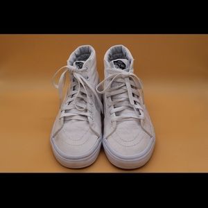 Vans Shoes | White Hi Top Vans